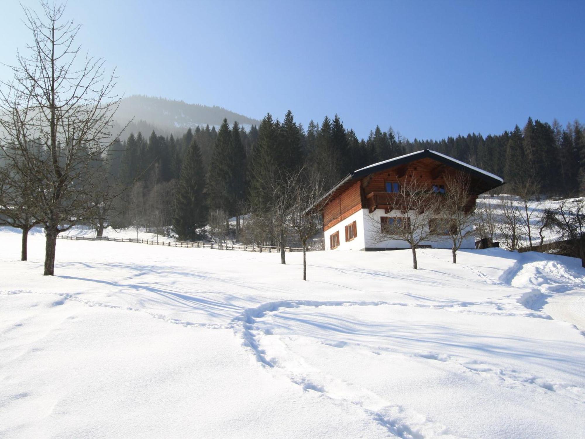 Charming Holiday Home In H Ttau With Barbecue Hüttau Exteriér fotografie